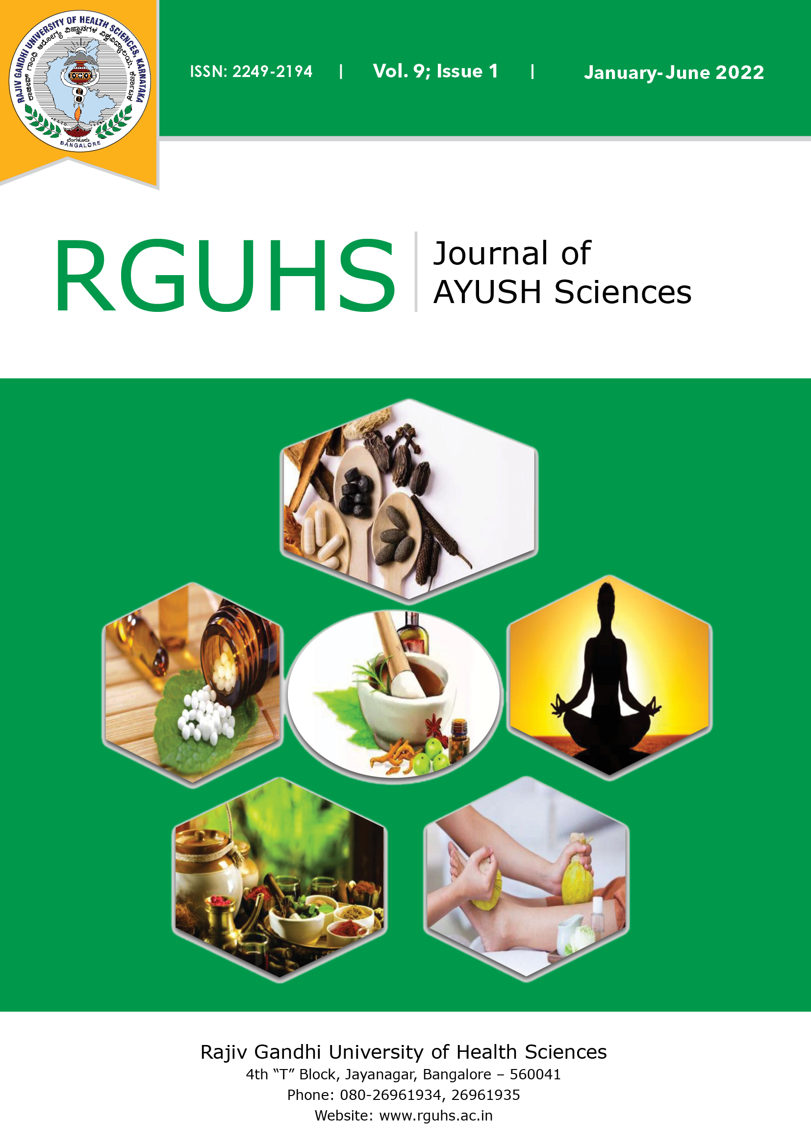 RJAS Journal Cover Page
